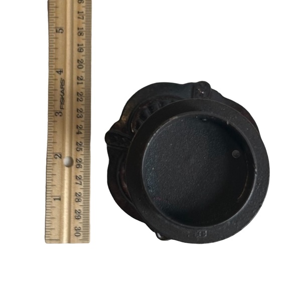 Tea Light Candle Lamp Amber Brown Beaded Cedar Creek Collection Tree Style Vtg - Picture 7 of 7